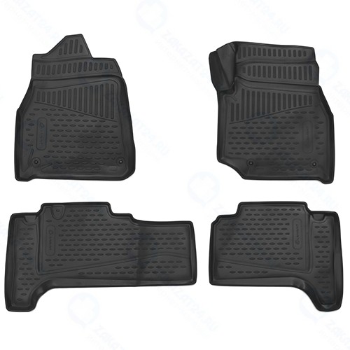 Коврики в салон Element 3D Toyota Land Cuiser J100 1998-07, правый руль, 4 шт (ELEMENT3D48139210)