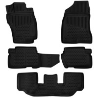Коврики в салон Element Toyota Wish 4WD (25), 2009+, правый руль, 5 шт (ELEMENT3D48142210)