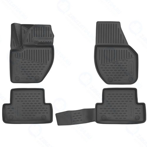 Коврики в салон Element Volvo V40, 2016+, Европа, 4 шт (ELEMENT3D5014210k)