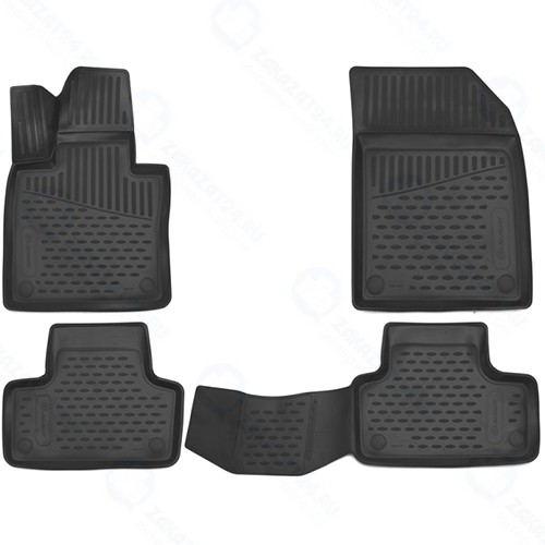 Коврики в салон Element Volvo XC60 2017+, 4 шт (ELEMENT3D5017210k)