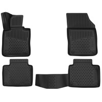 Коврики в салон Element Volvo V90, 2016+, универсал, Европа, 4 шт (ELEMENT3D5018210k)