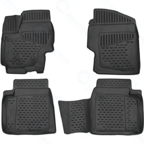 Коврики в салон Element 3D Lifan X70, 2018+, 4 шт (ELEMENT3D7314210k)