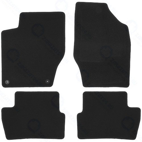 Коврики в салон KLEVER Econom Nissan Murano АКПП 2008-2016, 4 шт (KLEVER01362601200k)