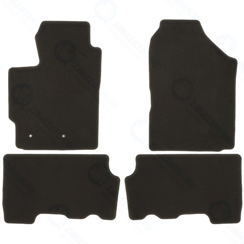 Коврики в салон KLEVER Econom Toyota Camry 2018+, седан, 4 шт (KLEVER014810001200k)