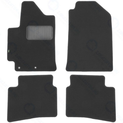 Коврики в салон KLEVER Standard Kia Rio, 2017+, седан, 4 шт (KLEVER02255501210kh)