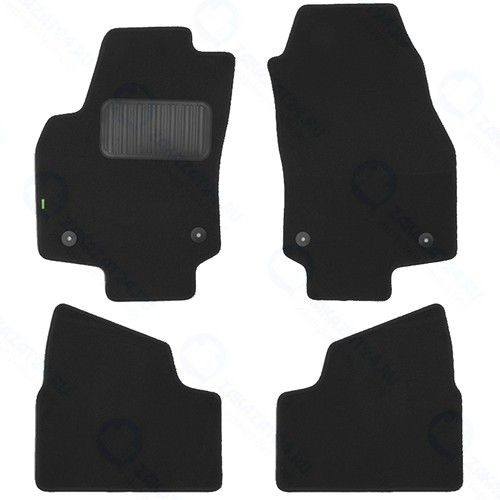 Коврики в салон KLEVER Standard Opel Astra H 5D 2004-2015, хэтчбек, 4 шт (KLEVER02371701210kh)