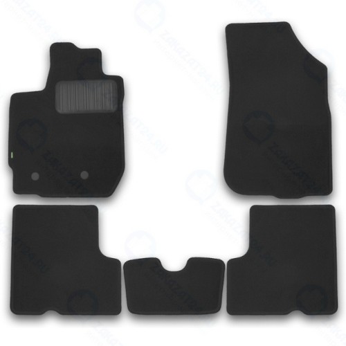 Коврики в салон KLEVER Standard Renault Duster 2/4WD 2015+, с ручкой, 5 шт (KLEVER02413301210kh)