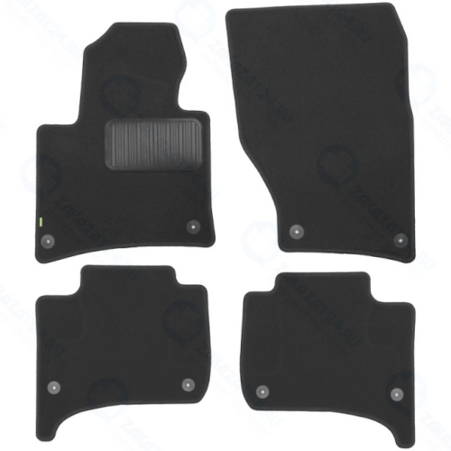 Коврики в салон KLEVER Standard Volkswagen Touareg 2002-10, 4 шт (KLEVER02510101210kh)