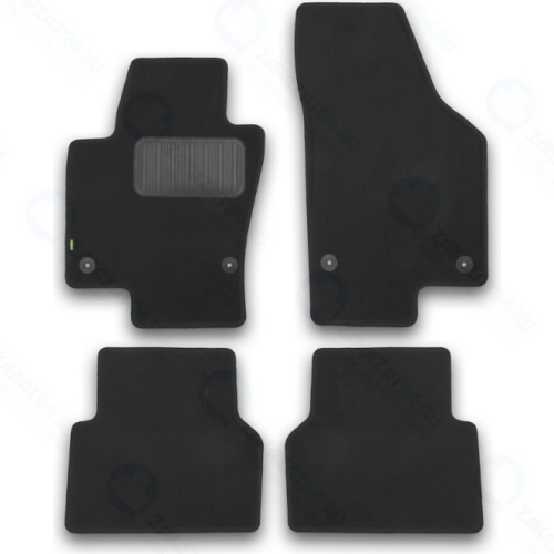 Коврики в салон KLEVER Standard Volkswagen Tiguan, 2007-16, 4 шт (KLEVER02512101210kh)