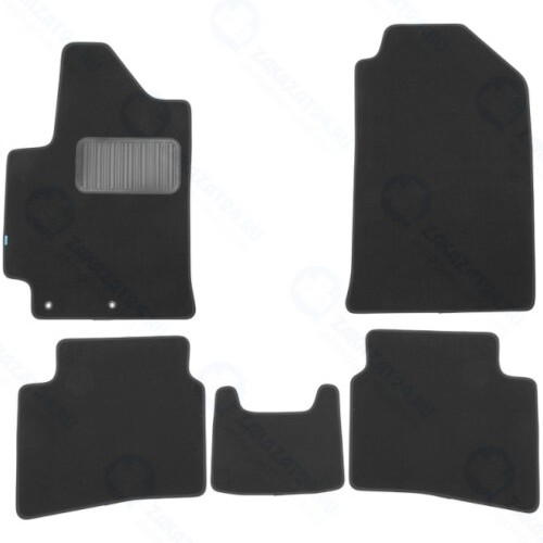 Коврики в салон KLEVER Premium Kia Rio X-line, 2017+, хэтчбек, 5 шт (KLEVER03255822110kh)