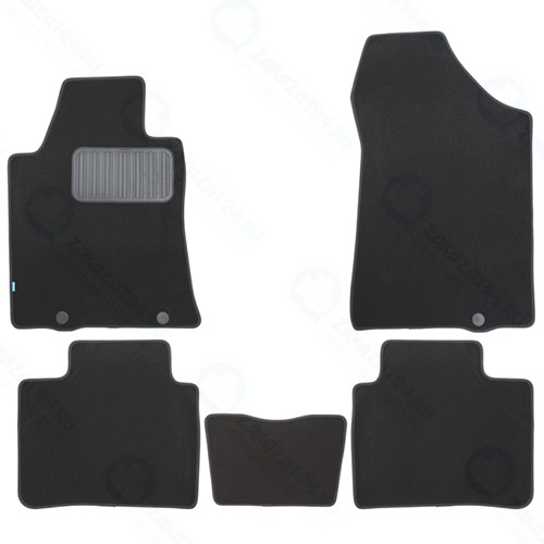 Коврики в салон KLEVER Premium Nissan Teana 2014+, седан, 5 шт (KLEVER03364222110kh)