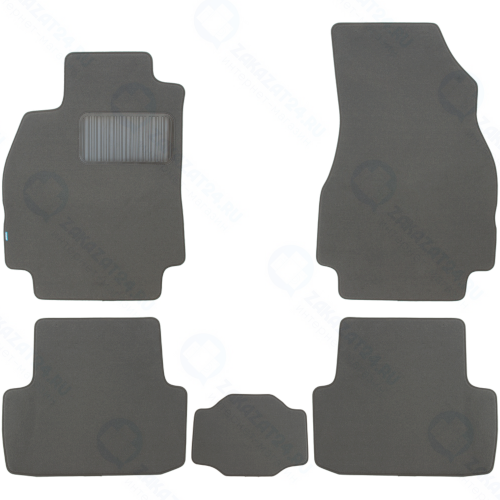 Коврики в салон KLEVER Premium Renault Megane II 2002-2009, седан, 5 шт (KLEVER03410722110kh)