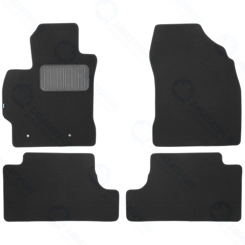 Коврики в салон KLEVER Premium Toyota Corolla 2007-2013, седан, 4 шт (KLEVER03485122110kh)
