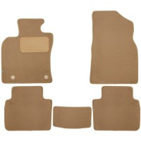 Коврики в салон KLEVER Premium Toyota Camry 2018+, седан, 5 шт, бежевые (KLEVER044810022112kh)