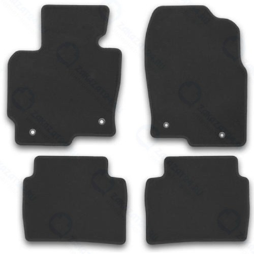 Коврики в салон KLEVER Econom Mazda CX-5, АКПП, 2011+, 4 шт, черные (KVR01332201200k)