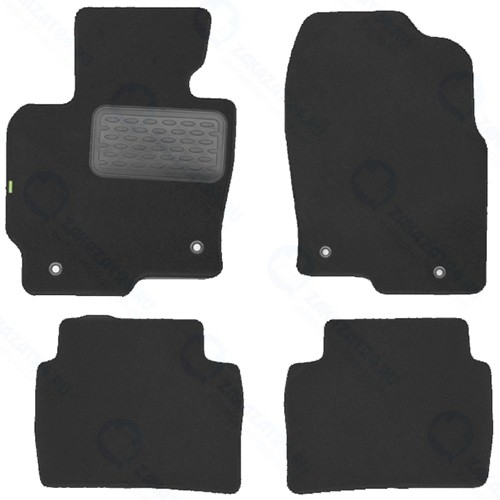 Коврики в салон KLEVER Standard Mazda CX-5, АКПП, 2011+, 4 шт, черные (KVR02332201210kh)