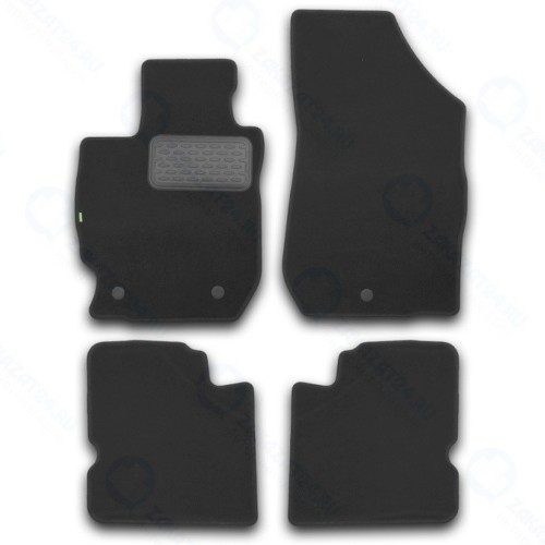 Коврики в салон KLEVER Standard Nissan Almera АКПП 2012+, седан, 4 шт (KVR02364001210kh)