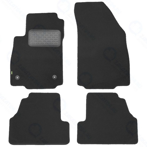 Коврики в салон KLEVER Standard Opel Mokka 2012+, кроссовер, 4 шт (KVR02373001210kh)