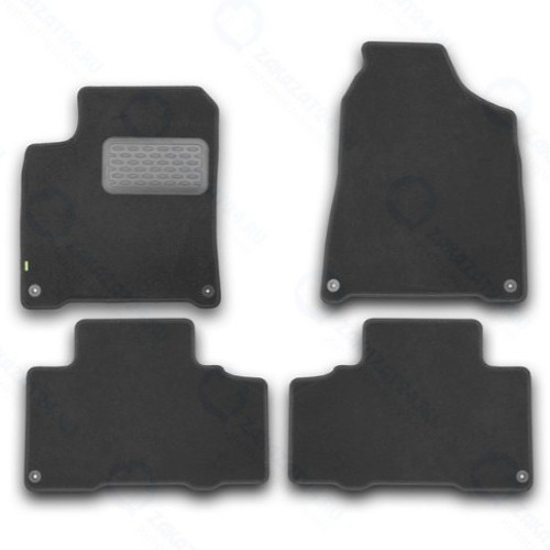 Коврики в салон KLEVER Standard Ssangyong New Actyon 2010+, 4 шт (KVR02611201210kh)