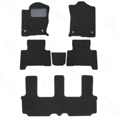 Коврики в салон KLEVER Premium Haval H9, 2015+, 6 шт (KVR03.099.009.22110kh)