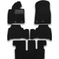 Коврики в салон KLEVER Premium Toyota Land Cruiser 200, 7 мест, '12+, 5 шт (KVR03489422110kh)