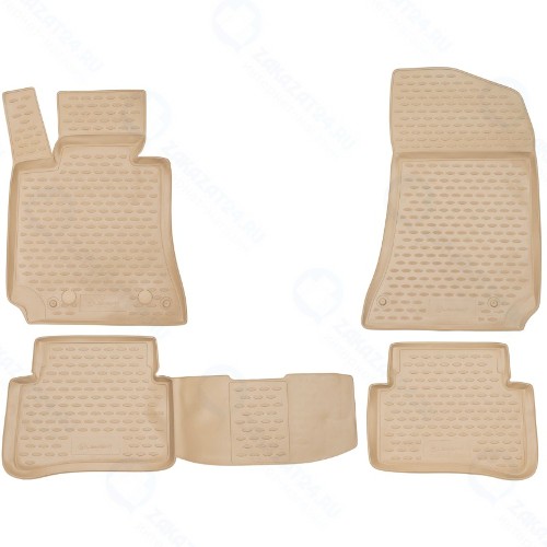 Коврики в салон Element BMW X5 E70, 2007-13, 4 шт, бежевые (NLC.05.17.212)
