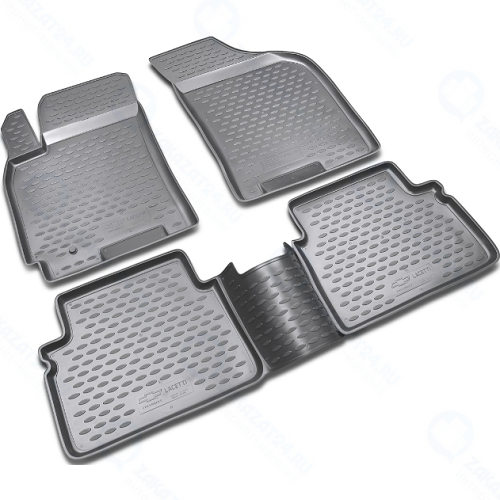 Коврики в салон Element Chevrolet Lacetti 2004+, 4 шт, серые (NLC.08.05.211k)