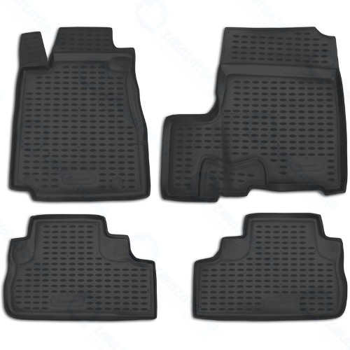 Коврики в салон Element Honda CR-V III, с савбуфером, 2007+, 4 шт (NLC.18.16.210k)