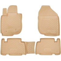 Коврики в салон Element Honda CR-V III,с савбуфером 2007+, 4 шт, бежевые (NLC.18.16.212k)
