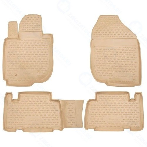 Коврики в салон Element Lexus GS300 2008+, 4 шт, бежевые (NLC.29.01.212)