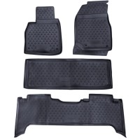 Коврики в салон Element Lexus LX470, 1998-2007, 4 шт, серые (NLC.29.15.211k)