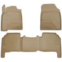 Коврики в салон Element Lexus LX570, 2012+, 5 мест, 3 шт, бежевые (NLC.29.20.212k)
