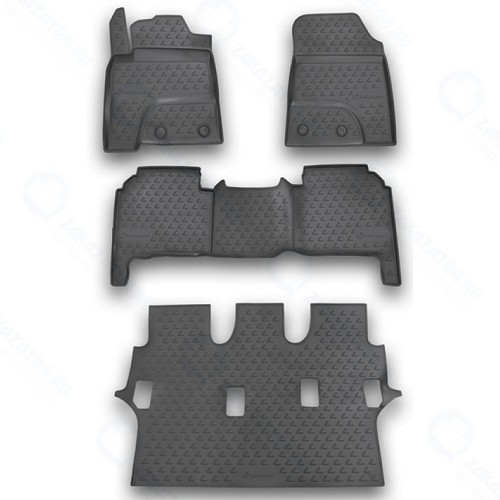 Коврики в салон Element Lexus LX570, 2012+, 7 мест, 4 шт (NLC.29.23.210k)