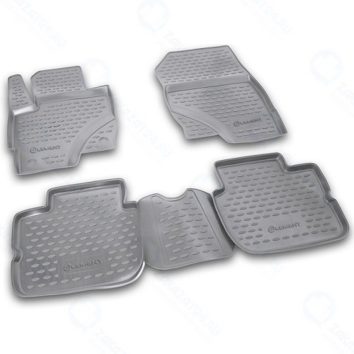 Коврики в салон Element Mitsubishi Colt 3D 10/2009+, 4 шт (NLC.35.21.210k)