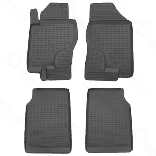 Коврики в салон Element Nissan Navara МКПП 2005+, 4 шт (NLC.36.19.210)