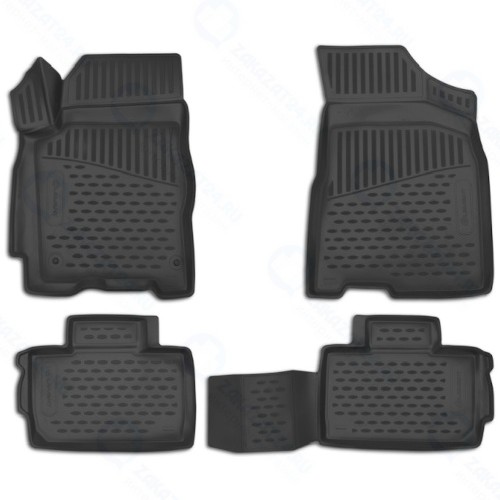 Коврики в салон Element Nissan X-Trail T31 II IIp 2007-2013, 4 шт (NLC.36.20.210)