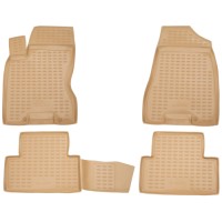 Коврики в салон Element Nissan X-Trail T31 II IIp 2007-2013, 4 шт, бежевые (NLC.36.20.212)