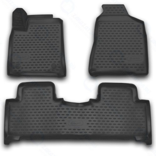 Коврики в салон Element Ssangyong Actyon 2013+, 3 шт (NLC.3D.61.14.210k)