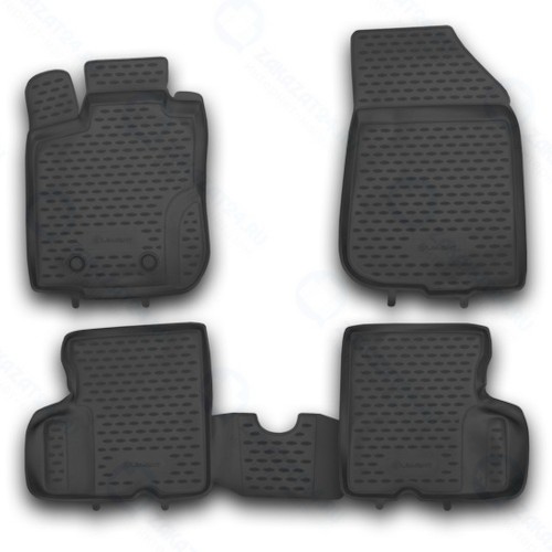 Коврики в салон Element Renault Duster 4WD 2011-2015, 4 шт (NLC.41.28.210kh)