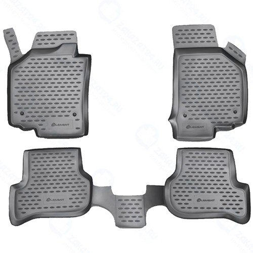 Коврики в салон Element Seat Leon 10/2007+, 4 шт (NLC.44.02.210)