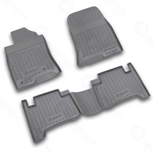 Коврики в салон Element Toyota Land Cruiser Prado 2003-09, 4 шт, серые (NLC.48.01.211k)