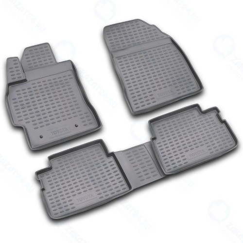 Коврики в салон Element Toyota Auris 03/2007-2013, 4 шт, серые (NLC.48.16.211k)