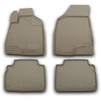 Коврики в салон Element Toyota Harrier, 2003-2008, правый руль, 4 шт, бежевые (NLC.48.25.212k)