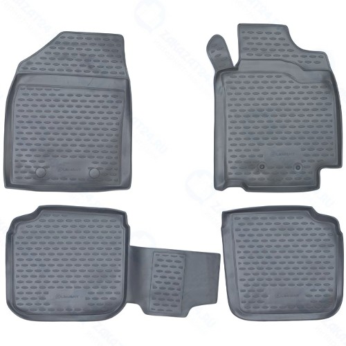 Коврики в салон Element Toyota Premio, 4 шт, серые (NLC.48.41.211k)