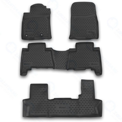 Коврики в салон Element Toyota Land Cruiser Prado 150 2013+, 7 мест, 5 шт (NLC.48.76.210k)