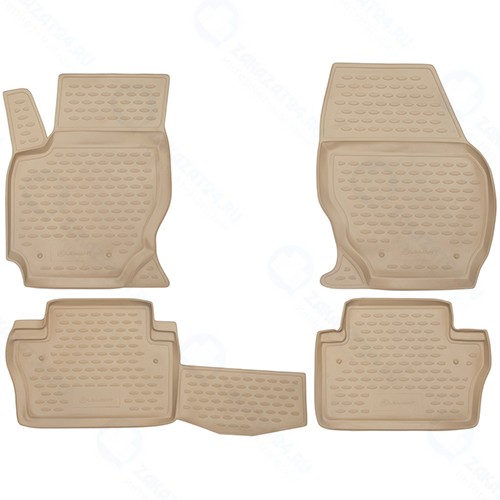 Коврики в салон Element Volvo XC70 2007+, 4 шт, бежевые (NLC.50.08.212)