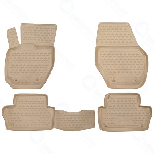 Коврики в салон Element Volvo XC60 2007+, 4 шт, бежевые (NLC.50.09.212)