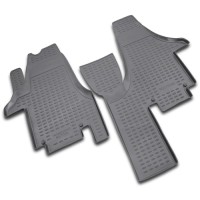 Коврики в салон Element Volkswagen Multivan 2004+, 2 шт, серый (NLC.51.17.211)