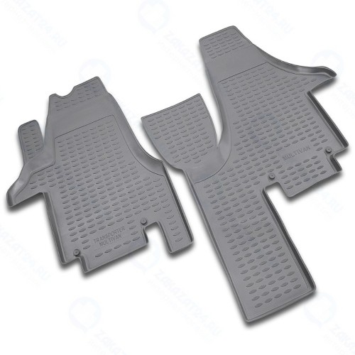 Коврики в салон Element Volkswagen Multivan 2004+, 2 шт, серый (NLC.51.17.211)