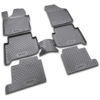 Коврики в салон Element Volkswagen Touran 2003--15, 7 мест, 6 шт (NLC.51.20.210k)